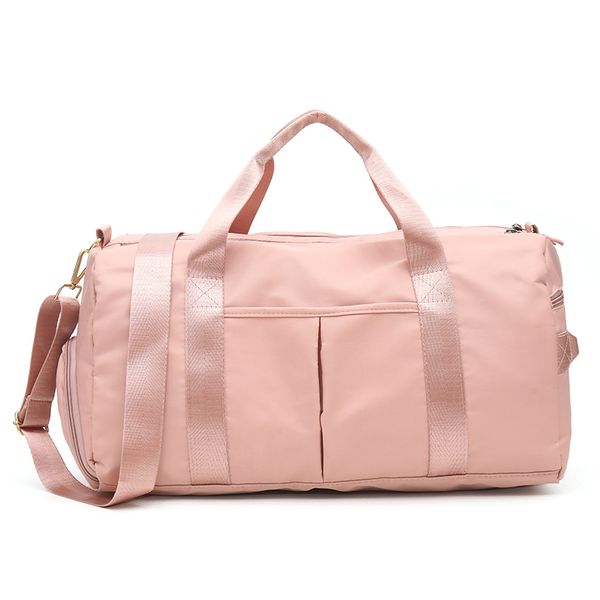 

women large capacity travel bag fashion oxford crossbody bag sports with shoe compartment clothing storage shoulder