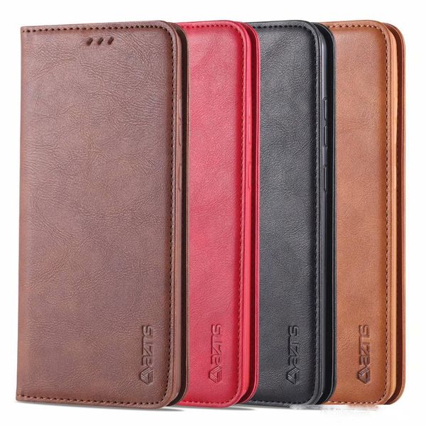 

luxury leather flip case for samsung galaxy s20 plus case azns wallet card cover for samsung galaxy s20 ultra case s20ultra phone bags