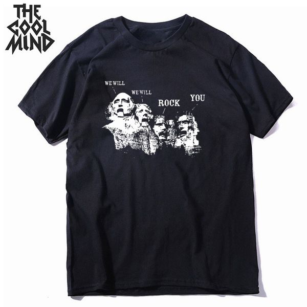 

coolmind 100% cotton short sleeve loost funny men t shirt casual summer o-neck men tee shirt loose t-shirt male tee shirts