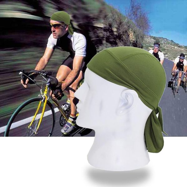 

outdoor cycling cap quick dry clean shawl headband head scarf men running hat riding women men hood caps, Black