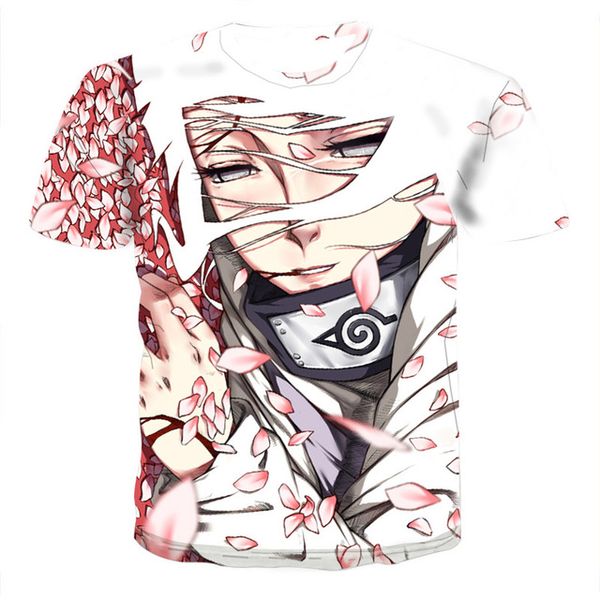 

man anime naruto men anime joker stranger things 3d print shirts aesthetic oversized horror men clothing