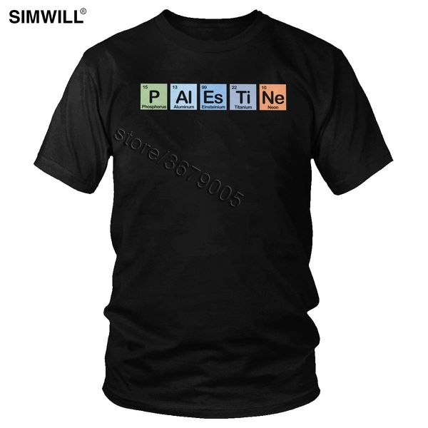 

palestine made of elements t-shirt men cotton palestinian t shirt short sleeve streetwear tee classic summer tshirt big size top
