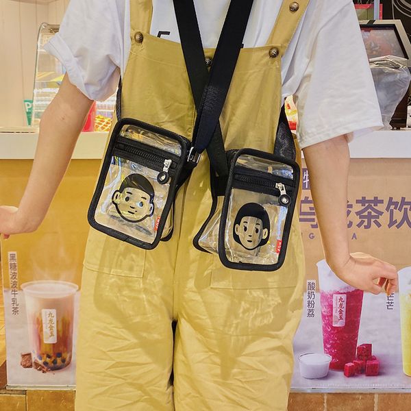 

mini transparent candy bag female summer 2020 new cartoon pattern mini crossbody bag fashion small shoulder crossbody