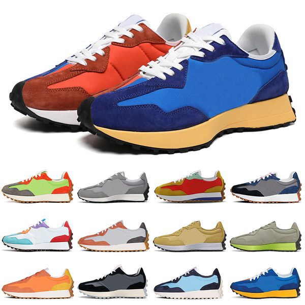 

discount 327 collab outdoor shoes womens mens des chaussures vibrant orange lime green running sports sneakers vintage trainers
