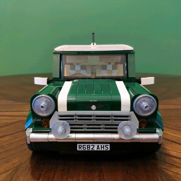 

shopping creator expert mini cooper mk vii compatible with 10242 21002 building blocks bricks classic cars model toys 21002