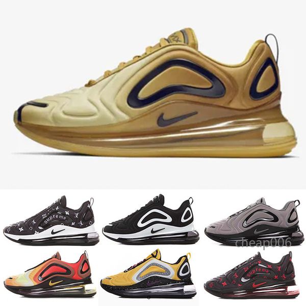 

новое поступление flair подушка mens конструкторы кроссовки тройной черный белый женщины спорта кроссовки zapatillas hombre высокое качество, Black