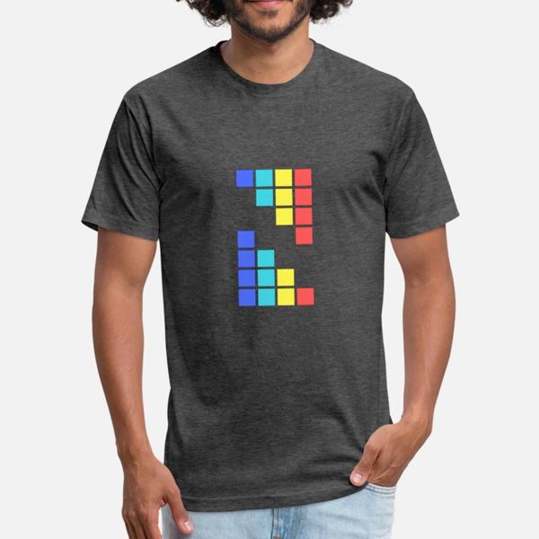 

colored blocks t shirt men printed short sleeve round collar letter cute fashion spring autumn trend shirt