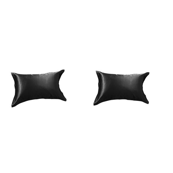 

2pc mulberrry silk pillowcase king - size 19x29inch - pillow case