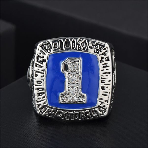 

wholesale duke mike krzyzewski championship ring for fan gift fast shipping, Golden;silver
