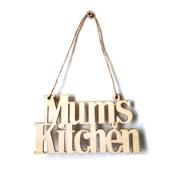 

hanging party mother's day hollowed out heart type wooden pendant ornaments gift