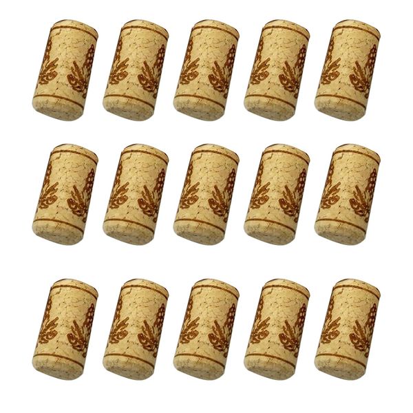 

15pcs/bag bottle corks wine ser plug wooden sealing caps kitchen bar tools