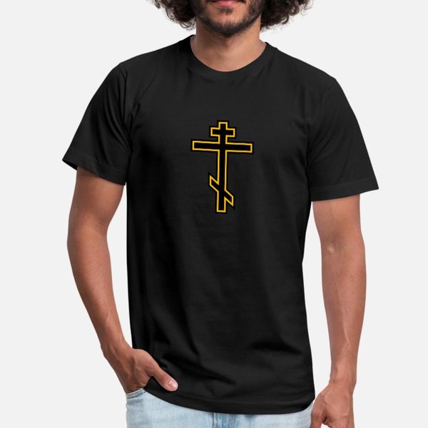 

orthodox cross t shirt men designing tee shirt s-xxxl trend loose new fashion summer letter shirt