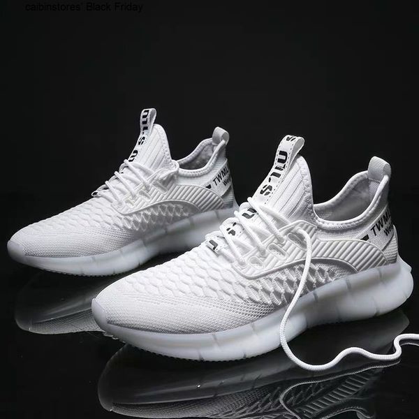 

brand white black sneakers men shoes 2020 summer men running shoes knit breathable outdoor sport shoes light trainers sneakers, Black;brown