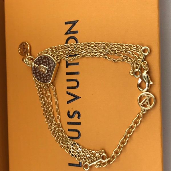 

new arrive fashion jewelry sets lady women titanium steel 18k gold chain necklace bracelet with v letter double color smooth ta with box r20, Golden;silver