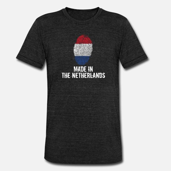 

made in the netherlands nederland t shirt men customize cotton round collar novelty fitness authentic spring leisure shirt