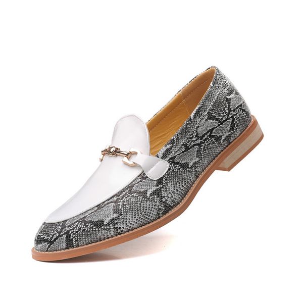 

fashion british style men's formal leather shoes slip on breathable loafers men comfortable oxfords shoes men flats, Black