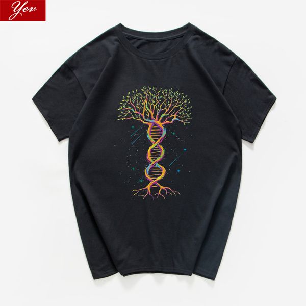 

geek gene tree novelty sarcastic funny t shirt men science chemistry biology geography streetwear t-shirt cool tee shirt homme
