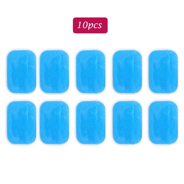 

electric massagers 10/20pcs fitness gel replacement stickers hydrogel electrode pads/patch for ems muscle training massager abs abdominal tr