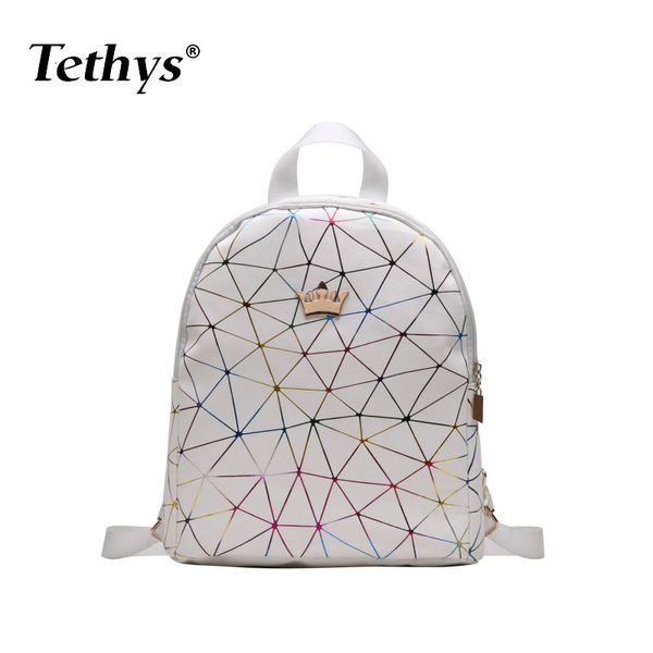 

women mini backpack pu leather shoulder school rucksack ladies girls travel bag