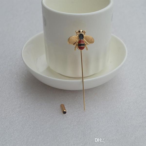 

dhl 2020 vintage designer brooches bee brooch pins brooch jewelry for women gift gold silver in stock, Gray