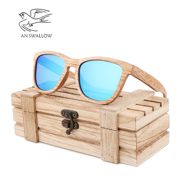 

men's sunglasses wooden green retro classic polarized tac lens uv400 extreme protection radiation sunglasses, White;black