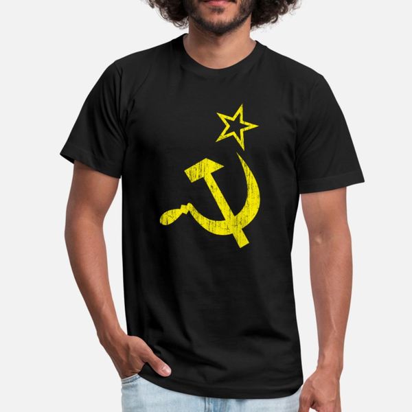 

ussraged t shirt men print cotton size s-3xl cool loose humor spring cool shirt