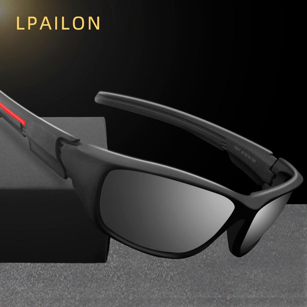

fashion polarized sunglasses men designer vintage driving sun glasses male goggles shadow uv400, White;black