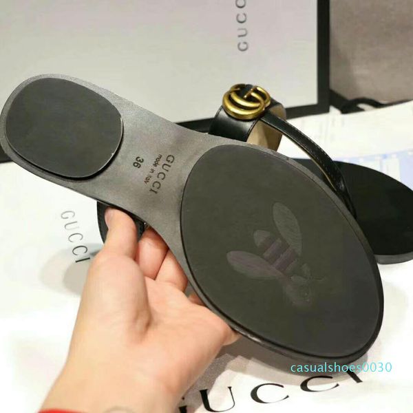 

2020 new woman summer sandals rivets big bowknot flip flops beach sandalias femininas flat jelly designers sandals c30, Black