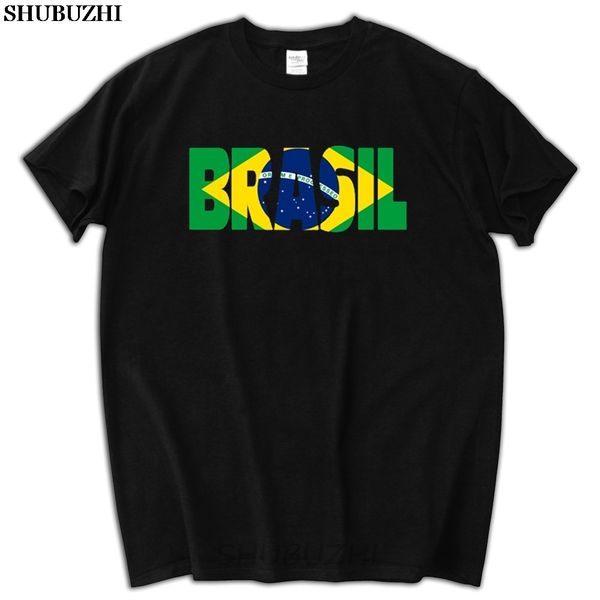 

custom short sleeve cotton letter brazil flag men short t shirt xxxl family t shirt