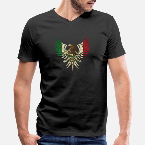 

eagle mexican design with mexican flag design for mexican pride t shirt men create short sleeve euro size s-3xl costume anti-wrinkle shirt