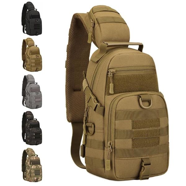

lvmangguo outdoor bags molle shoulder bag hiking trekking backpack sports climbing tactical camping hunting daypack fishing