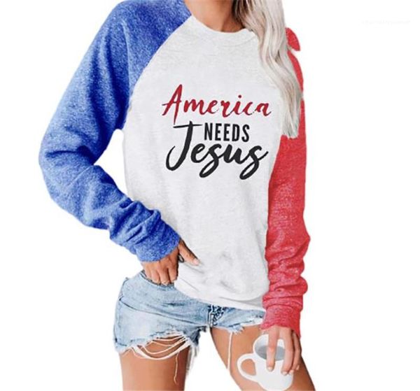 

womens sweatshirts casual letter printed loose long sleeve patchwork warm womens clothing crew neck designer, Black