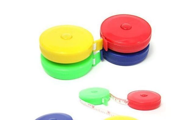 

new portable 1.5m retractable ruler centimeter/inch tape measure mini ruler colorful cute design great for travel camping 200pcs dwe716