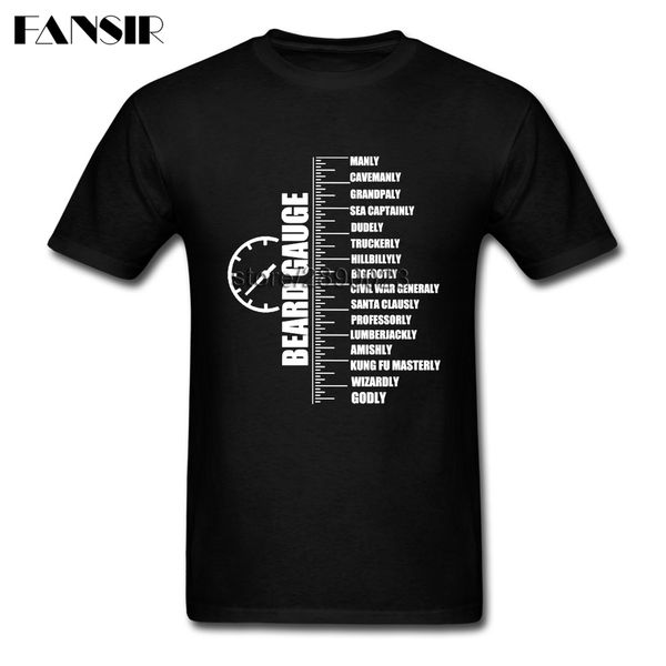 

premium tees shirt man short sleeve o neck beard growth chart clothes men tshirt