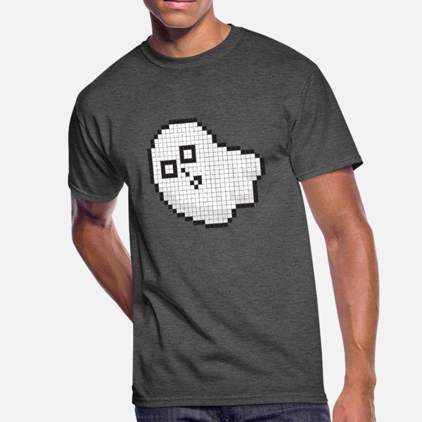 

napstablook t shirt men custom short sleeve o-neck basic solid interesting authentic summer letters shirt