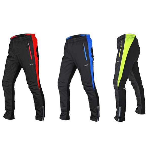 

men women winter cycling pants warm thermal fleece trousers outdoor sports mtb bike bicycle pant windproof waterproof trousers, Black;blue