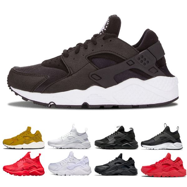 

new huarache ultra run tripel black white mens huaraches shoes sneakers women running shoes men sports shoe walking trainer shoes