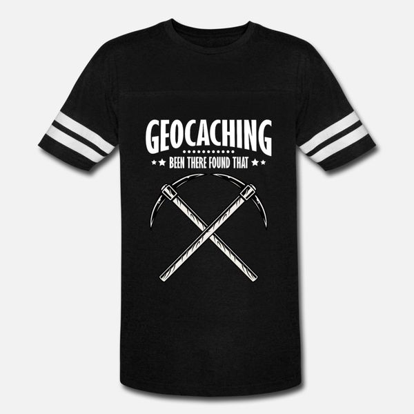 

geocacher geocaching geoache gift t shirt men printed cotton plus size 3xl novelty cute authentic summer letter shirt