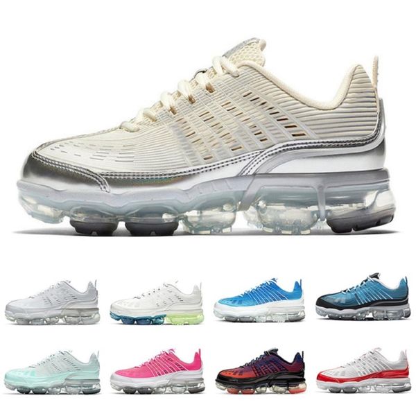 

zapatos knit 360 men women running shoes metallic silver summit white university red triple white 360s mens trainers sports sneakers
