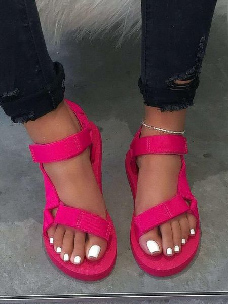 

2020 women spring summer new soft-slip non-slip sandals foam sole durable sandals ladies outdoor beach slippers sandalias mujer, Black