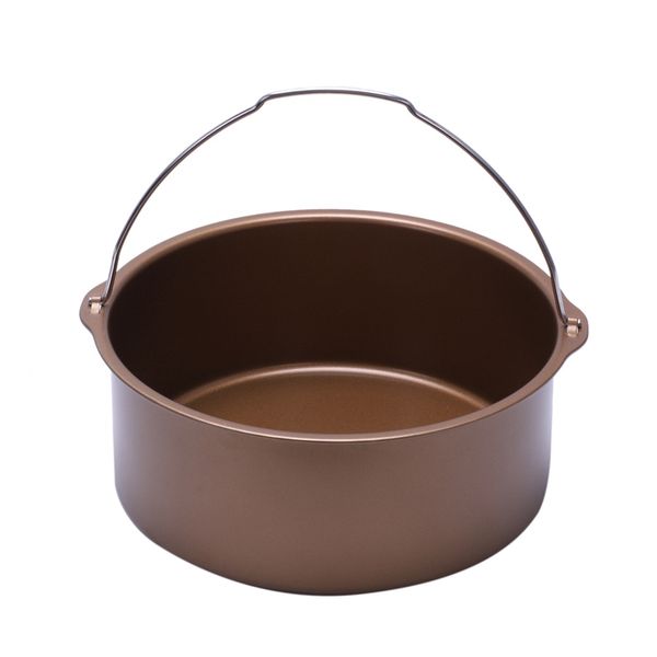 

shangyao air fryers 1pcs fryer non-stick baking barrel cake pan-power