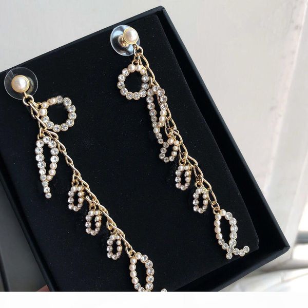 

fashion brand have stamps r letter designer earrings for lady design women party wedding engagement luxury jewelry for bride with box, Silver