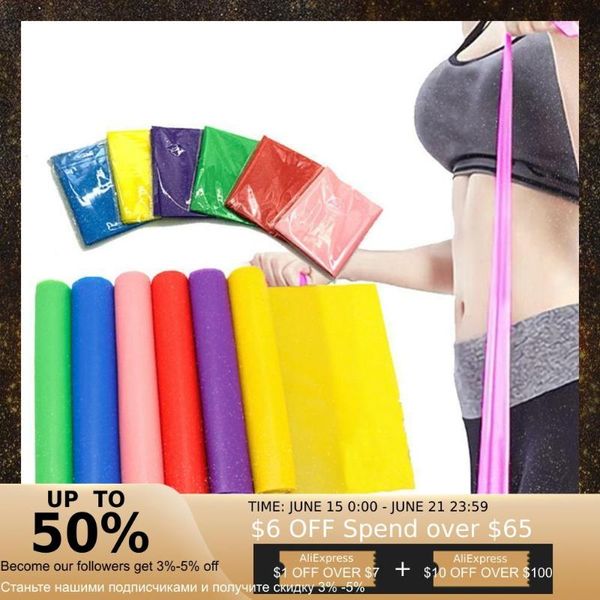 

ого упругих йоги band фитнес здоровье упражнение спорт latex сопротивление пояс body растяжка t4l7