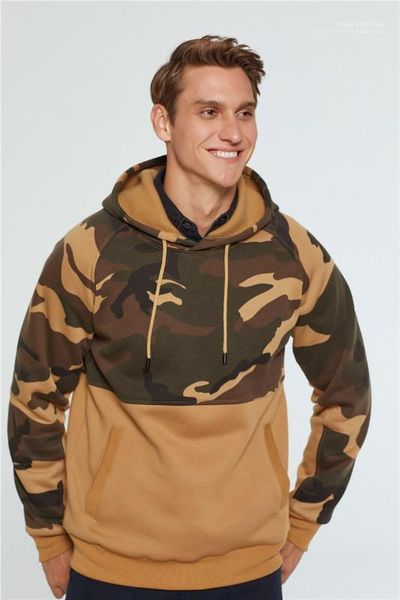 

fashion hooded casual long sleeve hoodies teenager mens spring hoodies camouflage mens designer hoodies, Black