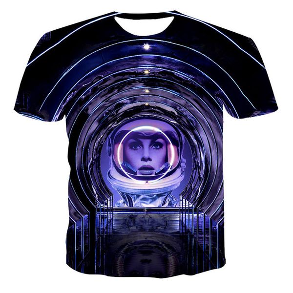 

summer new creativity avatar print the 3d print shirts aesthetic hippie harajuku men clothing