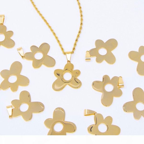 

golf wang tyler the creator necklace hip-hop rap personality fashion men and women's floret necklaces, Silver