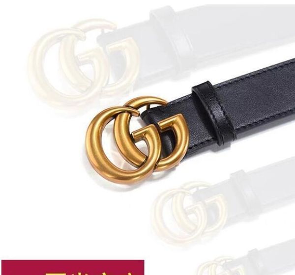 

t14412 luxury high-quality designer belt fashion men and women gold buckle black belt. 2.0,3.0,3.4,3.8 cm wide. 90-125 cm long, Black;brown