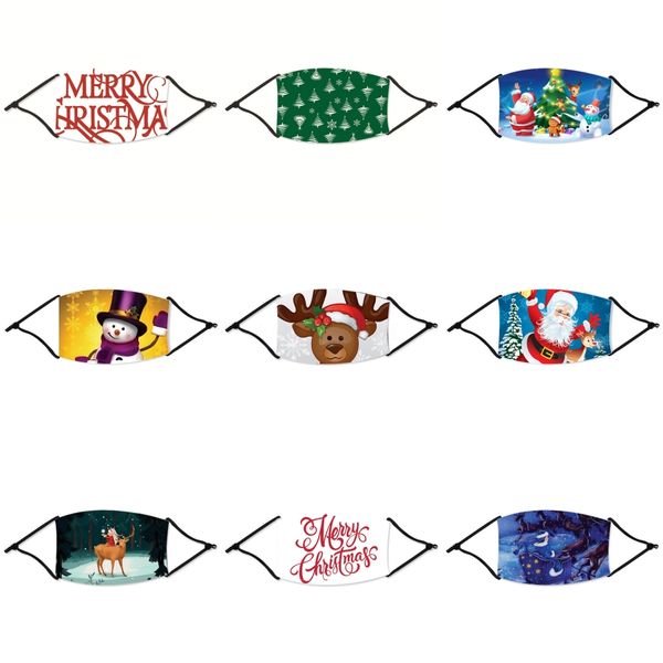 

in stockdustproof mouth christmas mask black breathing face christmas masks household protective products christmas masks 2000pcs#26033