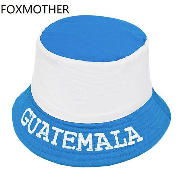 

foxmother fashion blue verzending fisherman guatemala new flag hats performance white bucket caps snelle gtuvd outdoors2009, Black;white