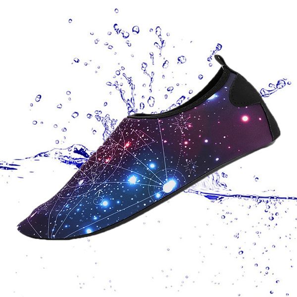

sneakers swimming water shoes sports quick-drying aqua seaside beach printed lightweight anti-slip